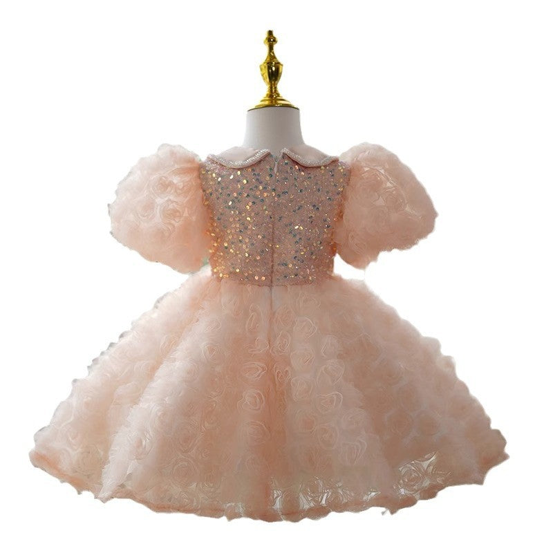 Girl's Pettiskirt Birthday Costume Skirt