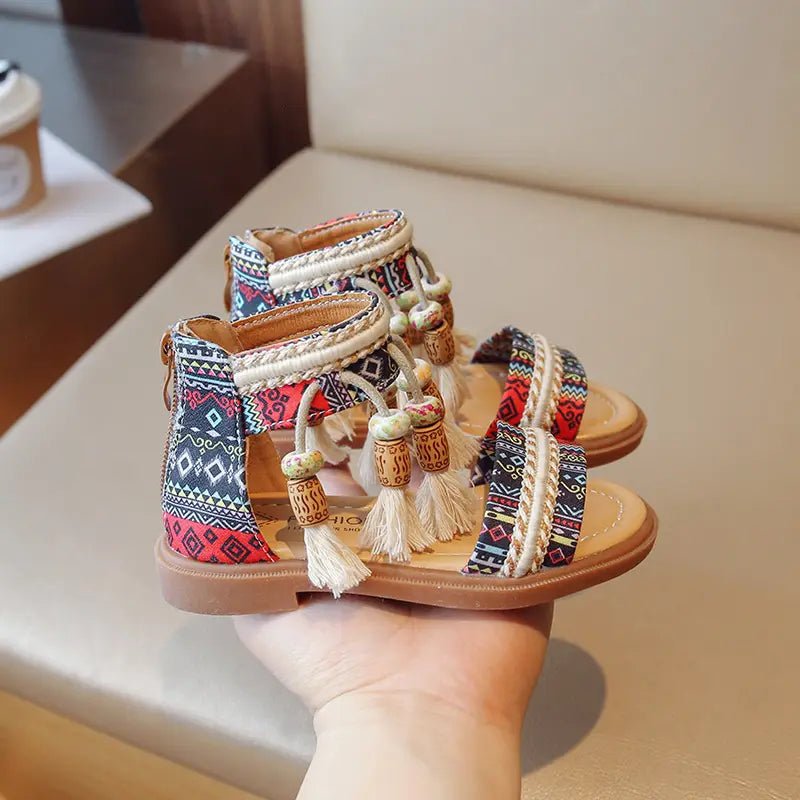 Kids Girls Ankle Strap Fashion Sandals - Mom & Kids BD