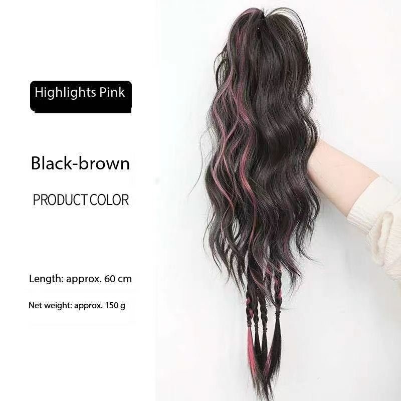 Hair extension Hairpiece Clip In Claw Ponytail for women (Available) - Mom & Kids