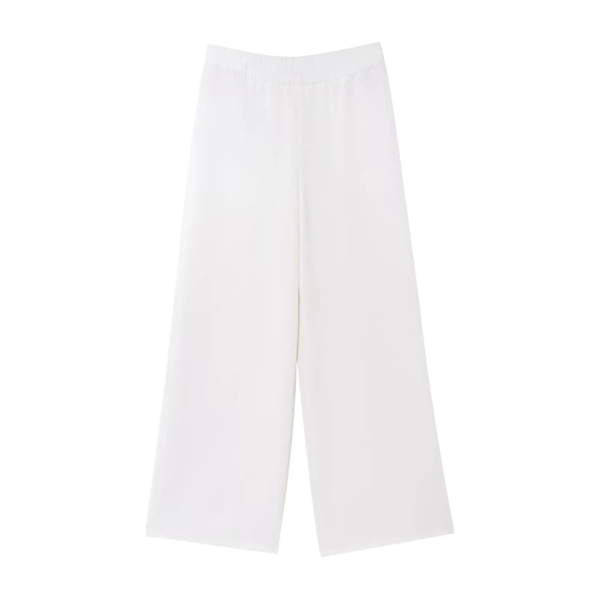 HH Women Pants Suit Solid Short Sleeve Zipper Pocket Drawstring Design Shirt Top+Elastic Waist Loose Casual Wide-leg Pants - Mom & Kids