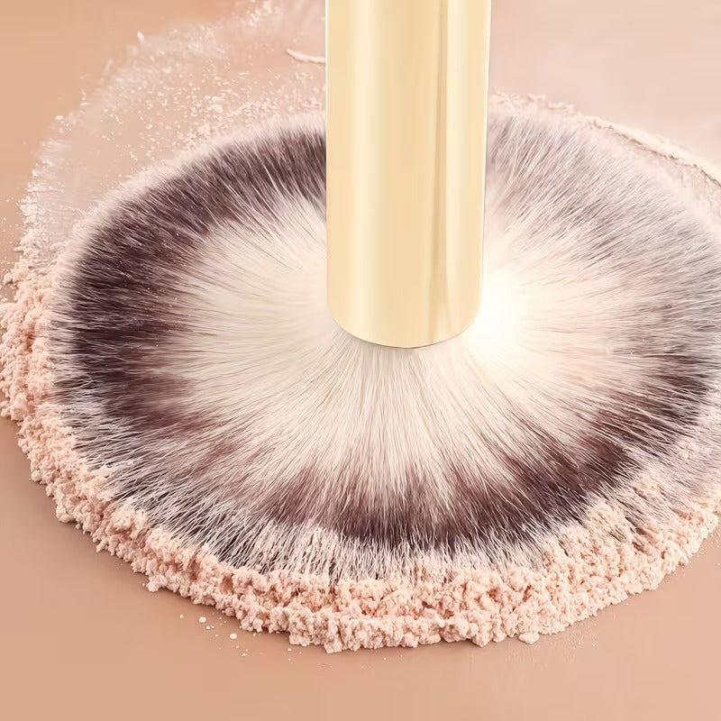 MAANGE 13pcs Premium Synthetic Hairs Makeup Brushes Soft Gentle for Foundation Eyeshadow Powder with 2pcs Air Cushion Puffs Kit