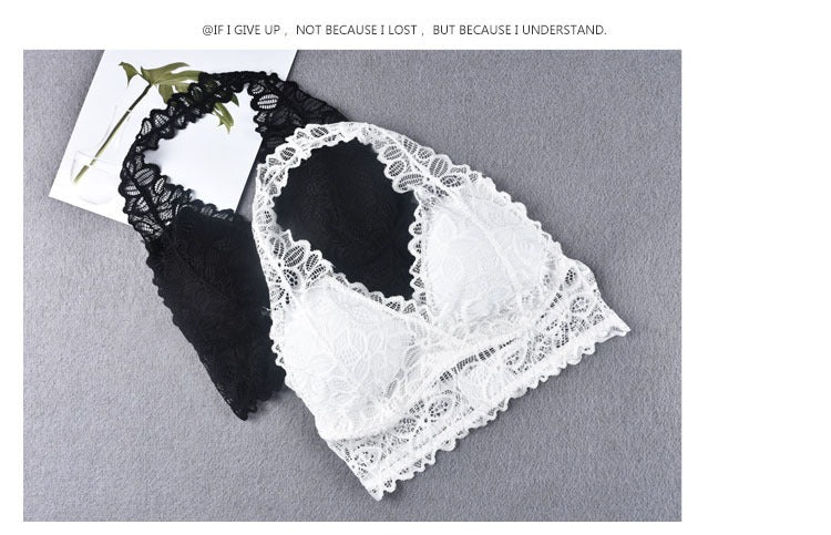 Beautiful sexy lace tube top summer bra underwear