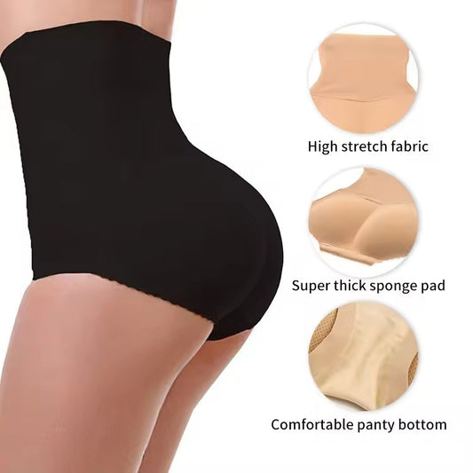 Hight Waisted Ladies Women's Tummy Slimming Shapers Shapewear Butt Lifter Breathable Waist Hip Padded Panty Underwear