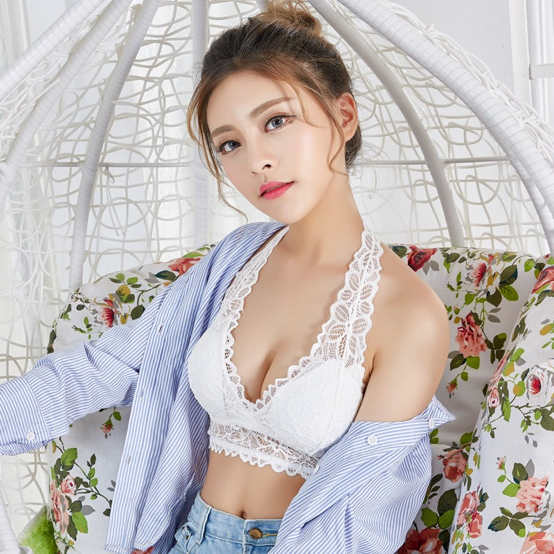 Beautiful sexy lace tube top summer bra underwear