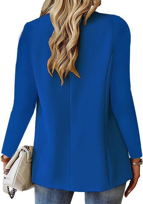 Ins Lapel Button Jacket Fashion Commuter Casual Suit Jacket Women's Long-sleeved Tops Outwear Clothing (Available) - Mom & Kids