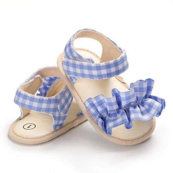 Newborn Baby Girl's Floral Sandals (0 To 12Months)