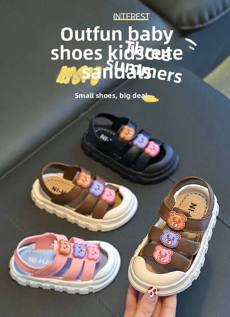 Kids Summer Sandals Anti Slip Soft Sole Sandals for Boys and Girls Bangladesh
