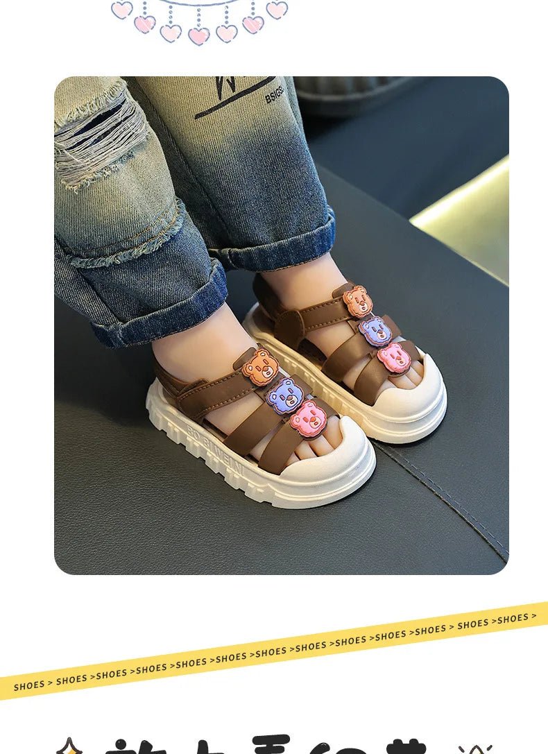 Kids Summer Sandals Anti Slip Soft Sole Sandals for Boys and Girls Bangladesh