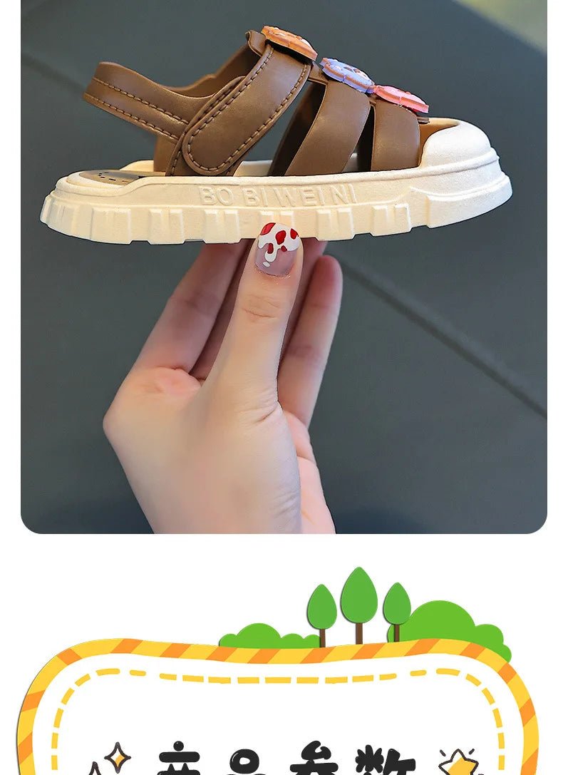Kids Summer Sandals Anti Slip Soft Sole Sandals for Boys and Girls Bangladesh