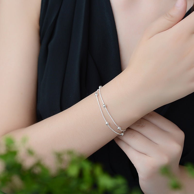 Korean Style Silver Plated Fashion Personality Anklet For Women (Available) - Mom & Kids