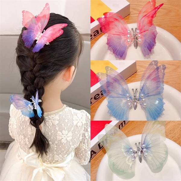 Children's Butterfly Push Hair clip!!