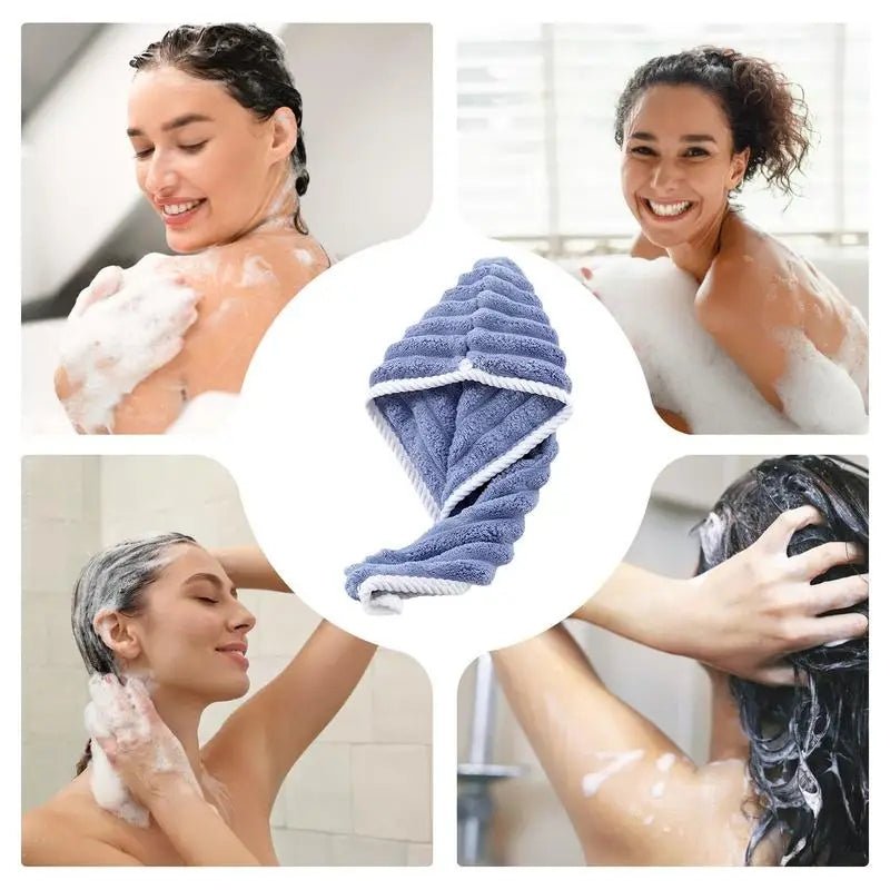Luxury Hair Drying Cap(Available) - Mom & Kids