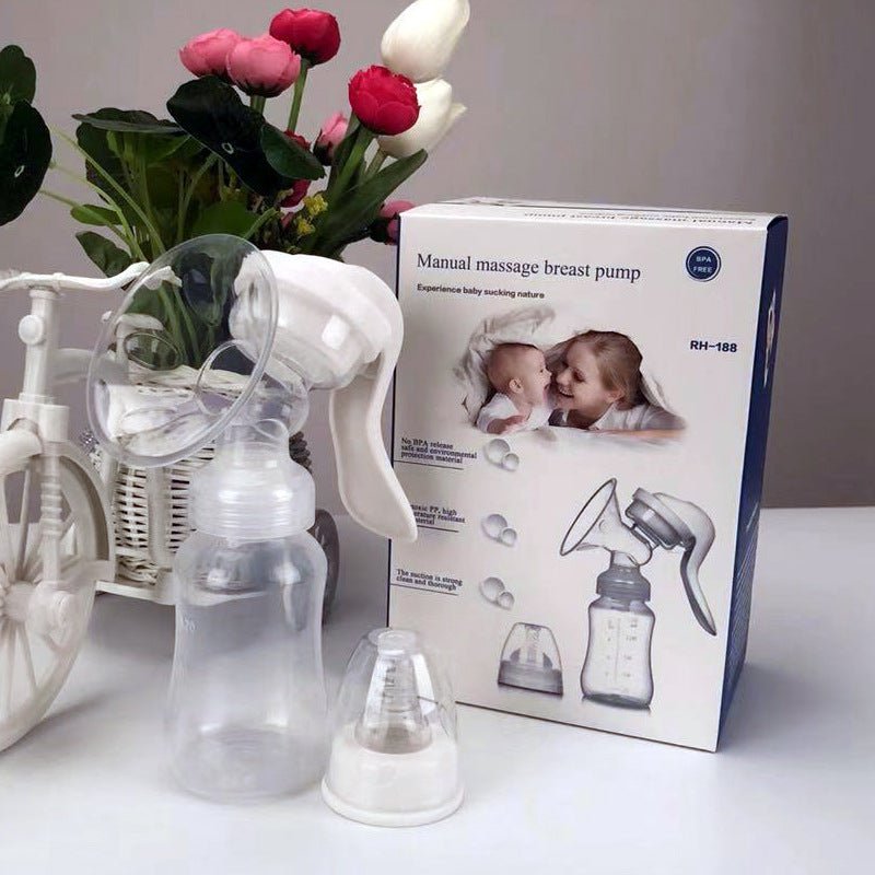 Manual Breast Pump Milking Machine (Available) - Mom & Kids