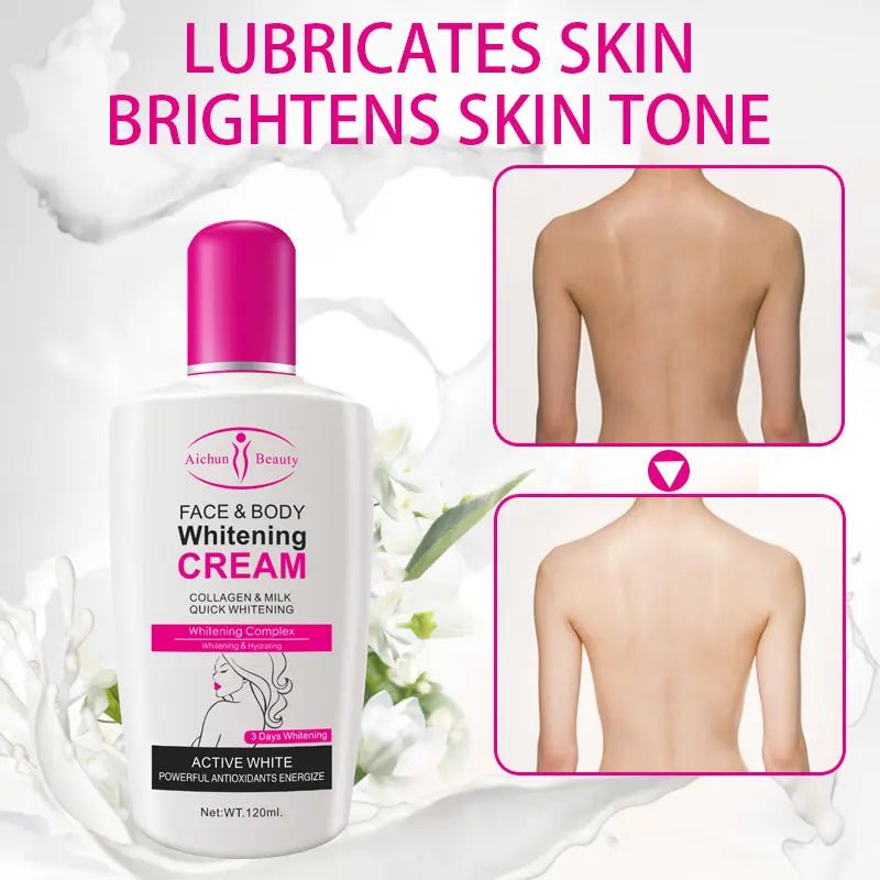Milk Face Body Whitening Cream Bangladesh natural glow skincare cream