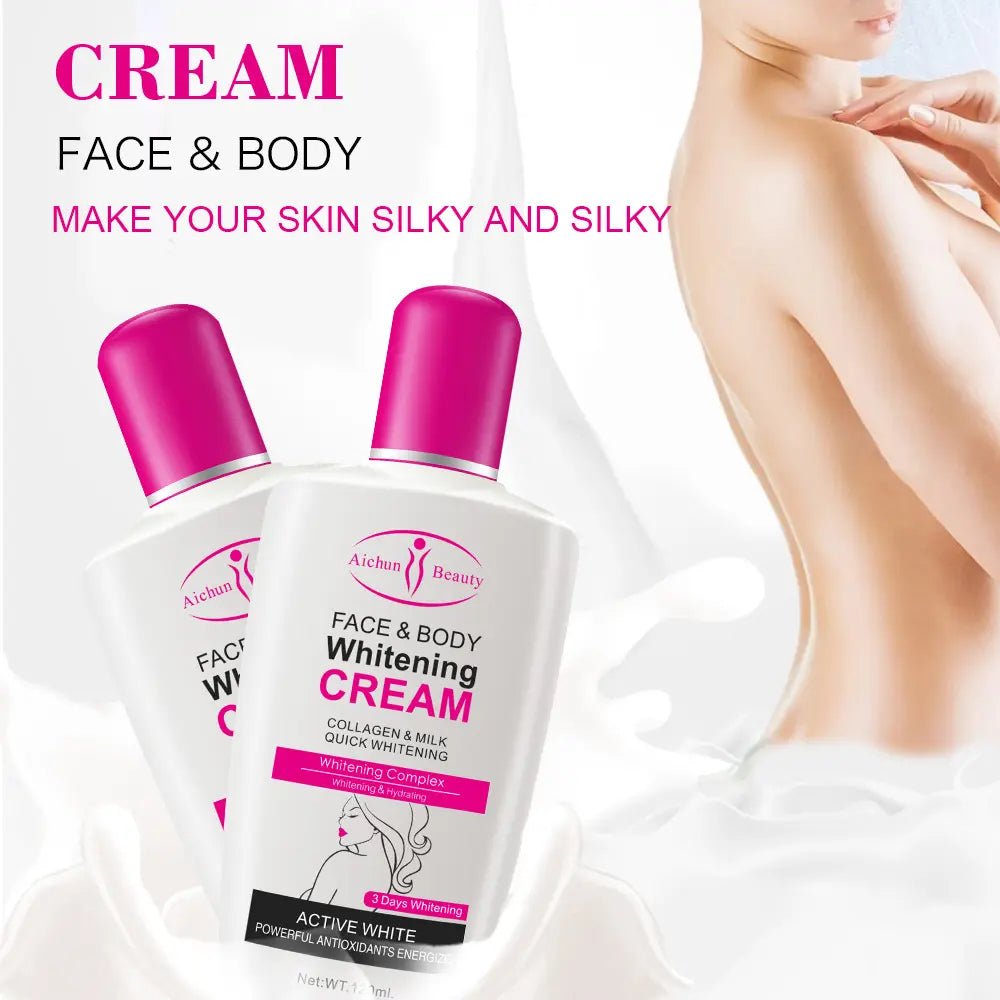 Milk Face Body Whitening Cream Bangladesh natural glow skincare cream