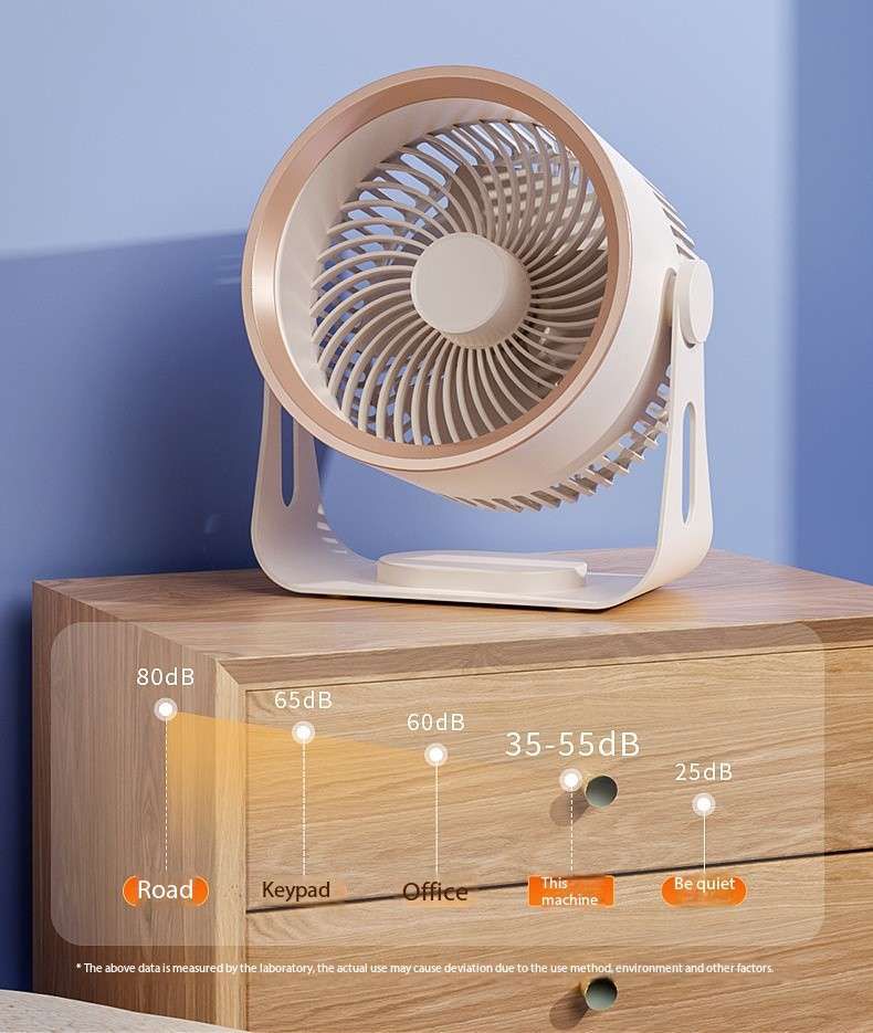 🪭 Multifunctional 360° Rotation Portable Rechargeable Air Cooling Circulating Fan!! ( Available ) - Mom & Kids