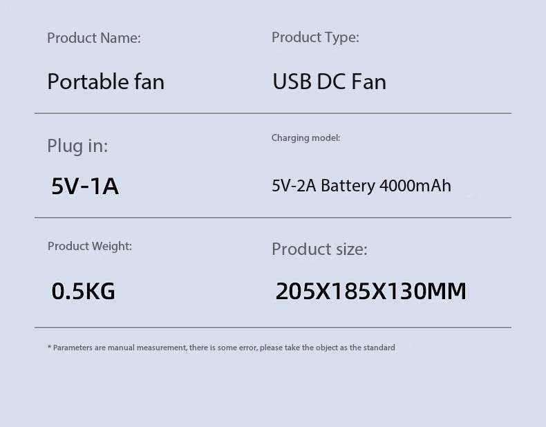 🪭 Multifunctional 360° Rotation Portable Rechargeable Air Cooling Circulating Fan!! ( Available ) - Mom & Kids