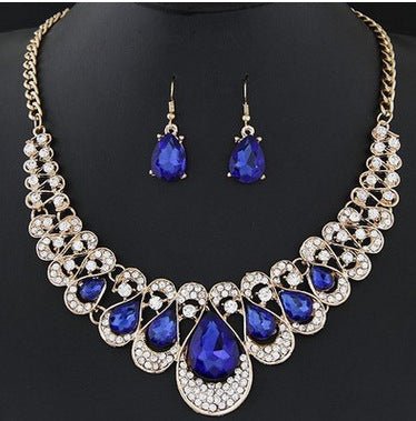 Necklace necklace earring set (Available) - Mom & Kids