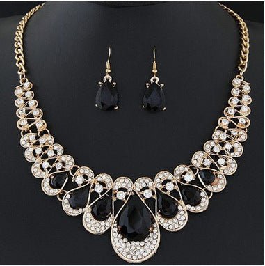 Necklace necklace earring set (Available) - Mom & Kids