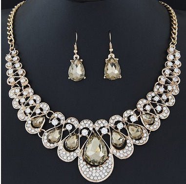Necklace necklace earring set (Available) - Mom & Kids