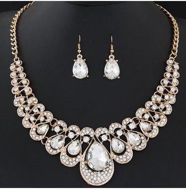 Necklace necklace earring set (Available) - Mom & Kids