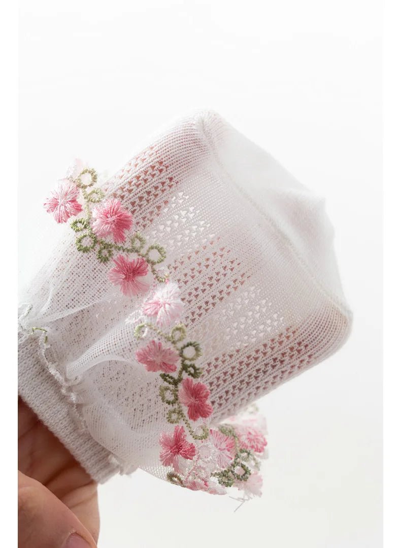 New Children's Socks With Lace Princess Girls Frilly Sock Soft Infant Baby Socken White Socks For Kids 0-10Years High Quality - Mom & Kids