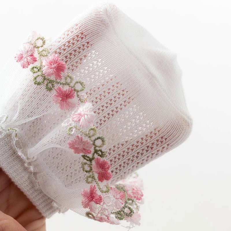 New Children's Socks With Lace Princess Girls Frilly Sock Soft Infant Baby Socken White Socks For Kids 0-10Years High Quality - Mom & Kids