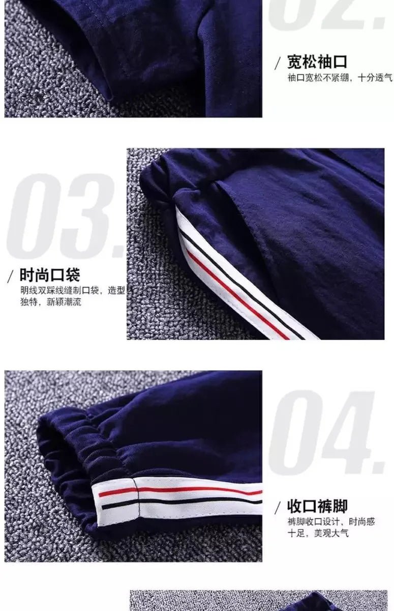 New Summer Boys Clothing Sets Children T-shirt Short Sleeve +Pants Set Two Pieces Set Kids Baby Boys Clothes 6 8 10 Years Old - Mom & Kids