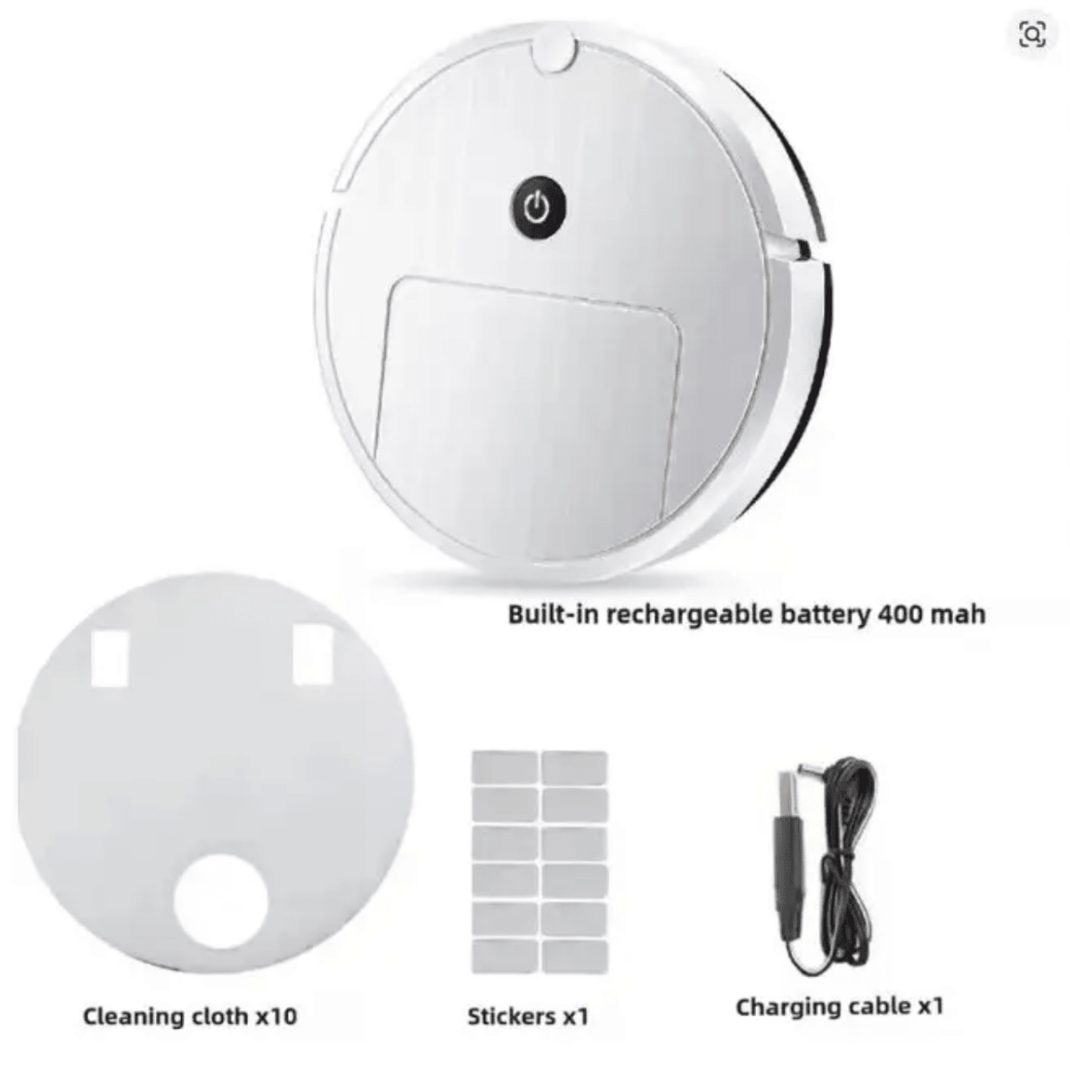 New USB rechargeable automatic 3 In One cleaning robot vacuum cleaner - Mom & Kids