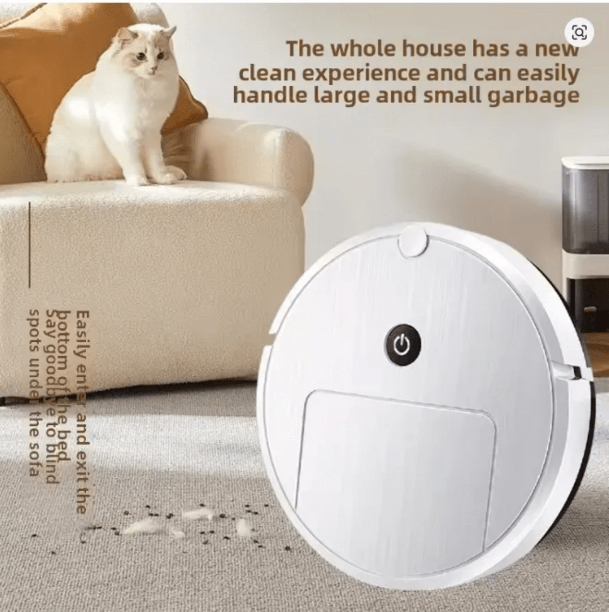 New USB rechargeable automatic 3 In One cleaning robot vacuum cleaner - Mom & Kids