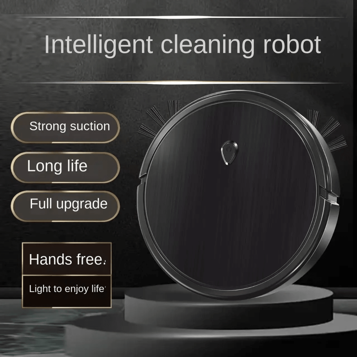 New USB rechargeable automatic 3 In One cleaning robot vacuum cleaner - Mom & Kids