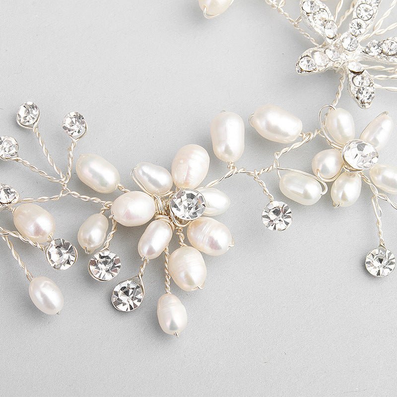 Pearl necklace and earring set (Available) - Mom & Kids
