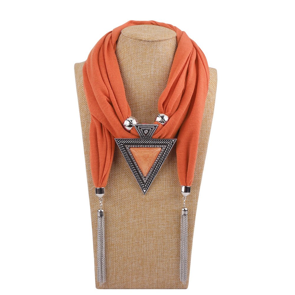 Pendant Scarf - Style 05 (Available) - Mom & Kids
