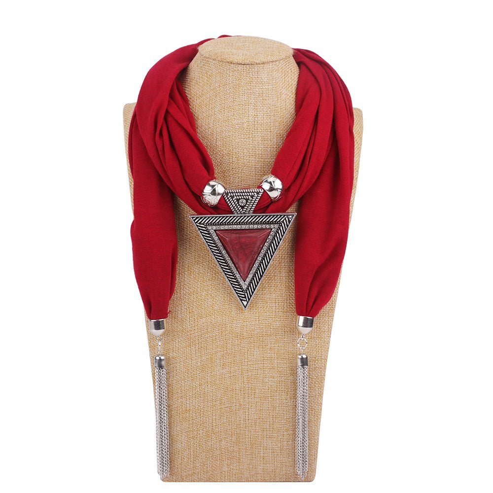 Pendant Scarf - Style 05 (Available) - Mom & Kids