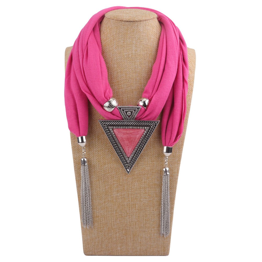 Pendant Scarf - Style 05 (Available) - Mom & Kids