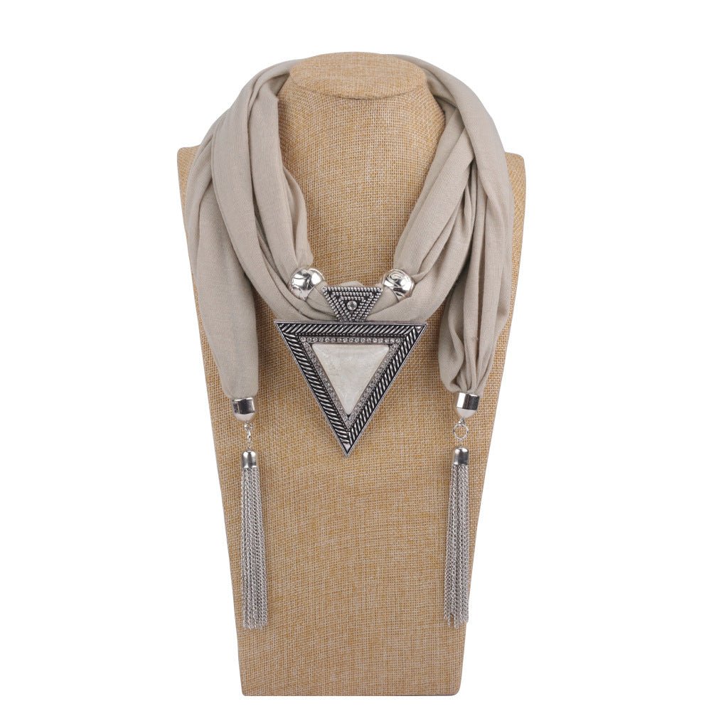 Pendant Scarf - Style 05 (Available) - Mom & Kids