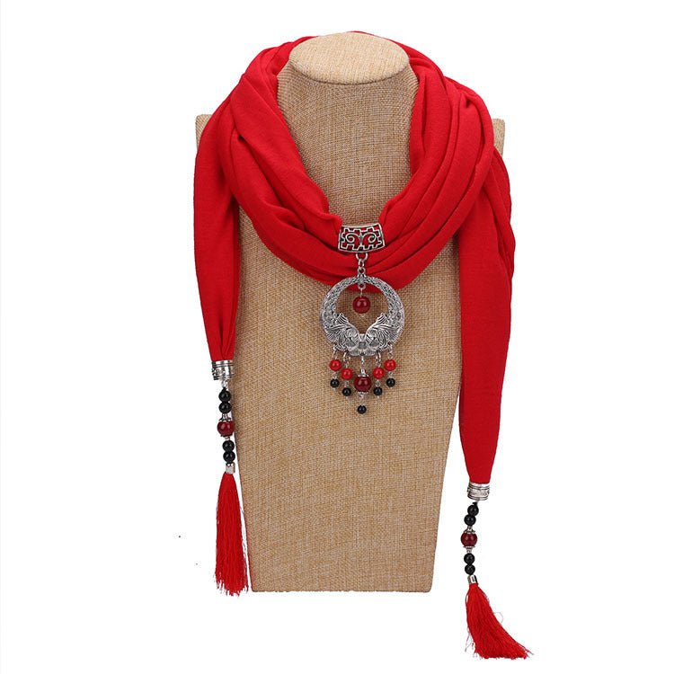 Pendant Scarf - Style 06 (Available) - Mom & Kids