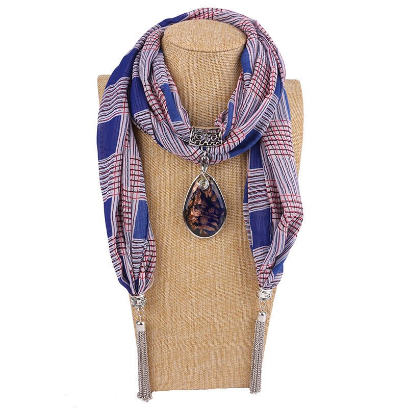 Pendant Scarf - Style 11 (Available) - Mom & Kids