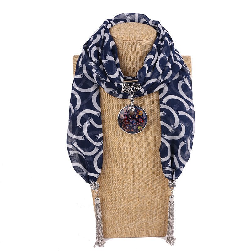Pendant Scarf - Style 11 (Available) - Mom & Kids