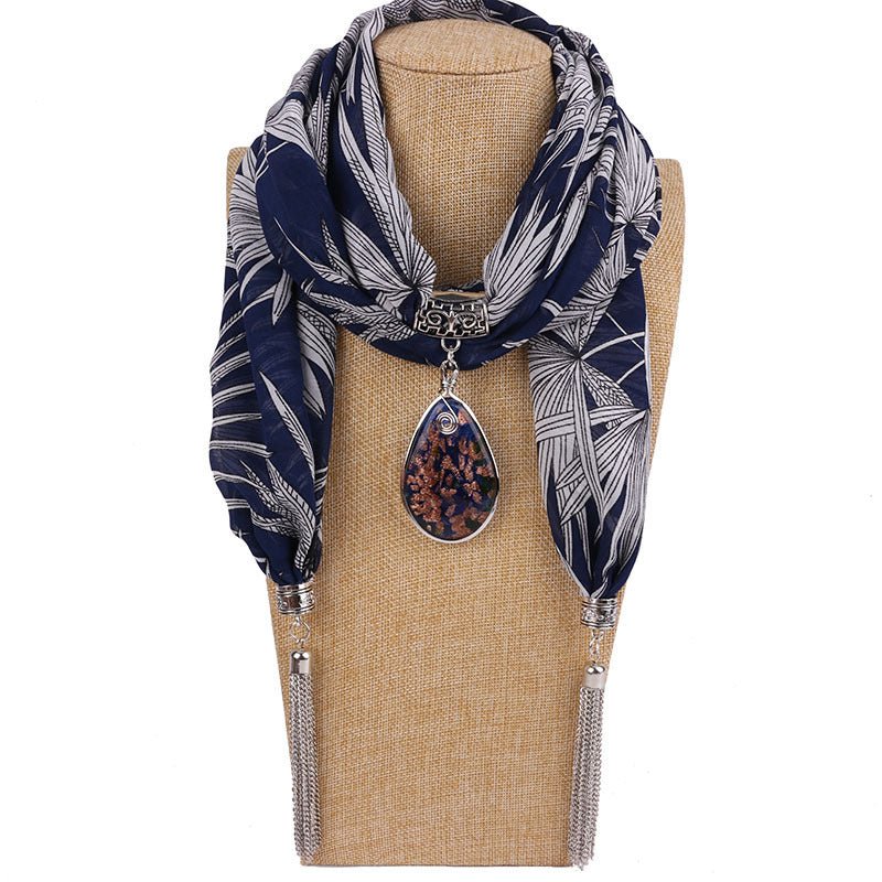 Pendant Scarf - Style 11 (Available) - Mom & Kids