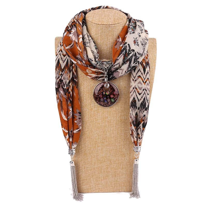 Pendant Scarf - Style 11 (Available) - Mom & Kids