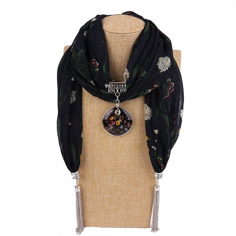 Pendant Scarf - Style 11 (Available) - Mom & Kids