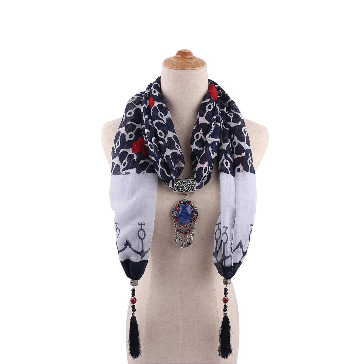 Pendant Scarf - Style 13 (Available) - Mom & Kids