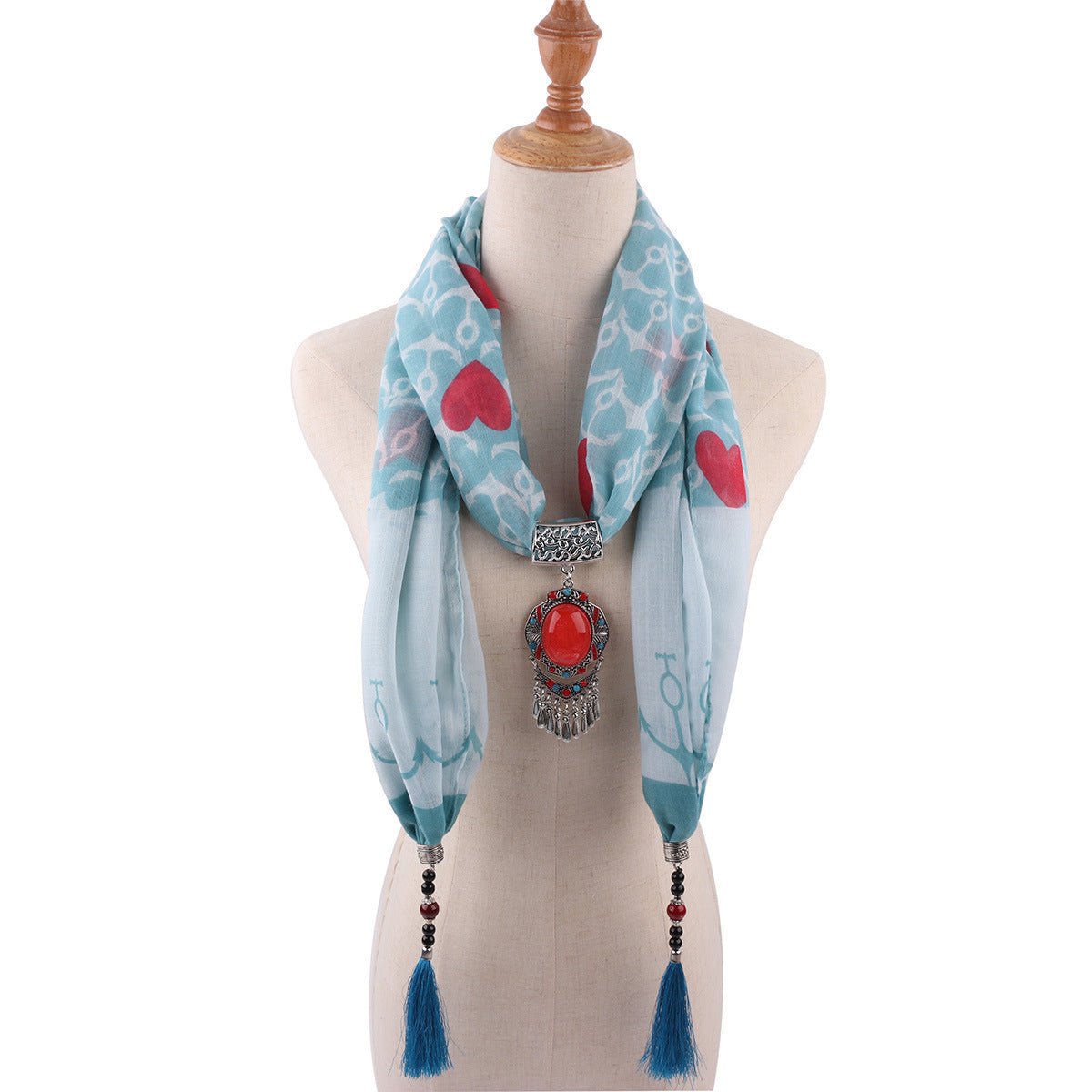 Pendant Scarf - Style 13 (Available) - Mom & Kids