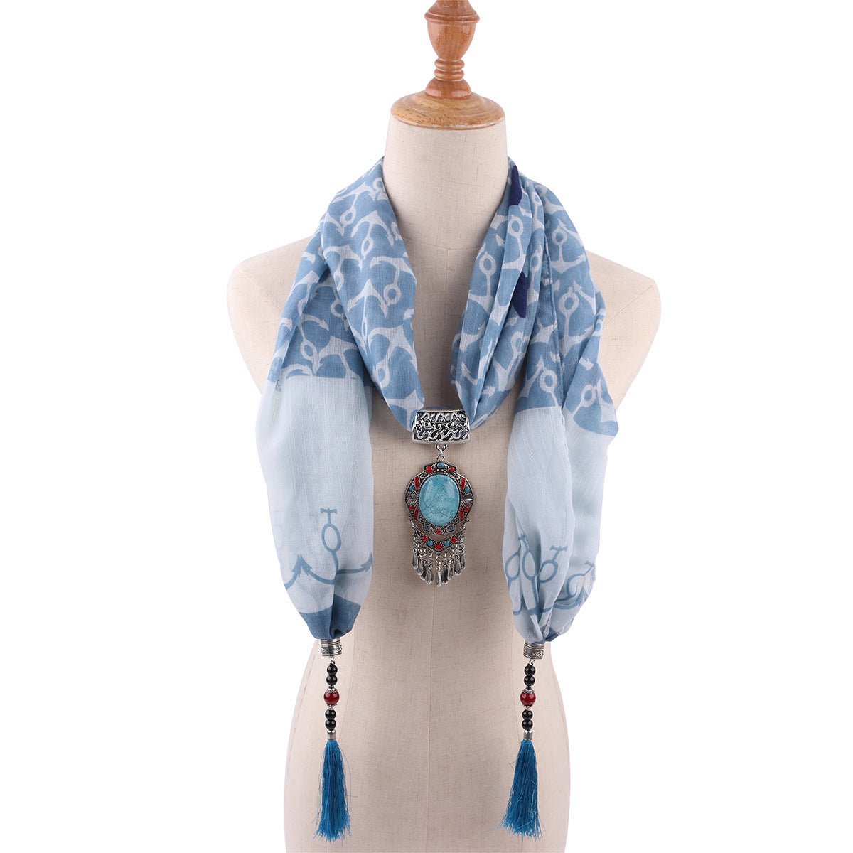 Pendant Scarf - Style 13 (Available) - Mom & Kids