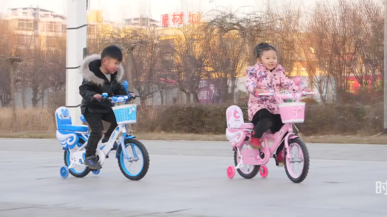 Children's Bicycles, Male and Female Baby Bicycles, 2-3-4-6 Years Old Baby Bicycles 12inch-20inch Bicycles video 2