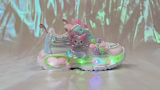 New Led Light Kids Shoes Student