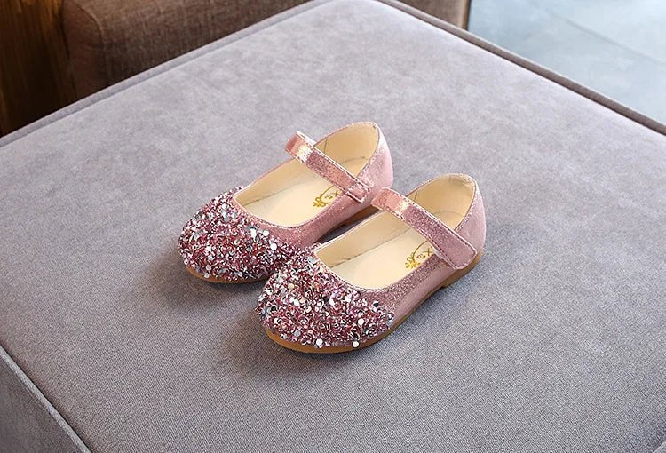 Princess Shoes Glitter Children Baby Dance Shoes Casual Toddler Girl Sandals - Mom & Kids