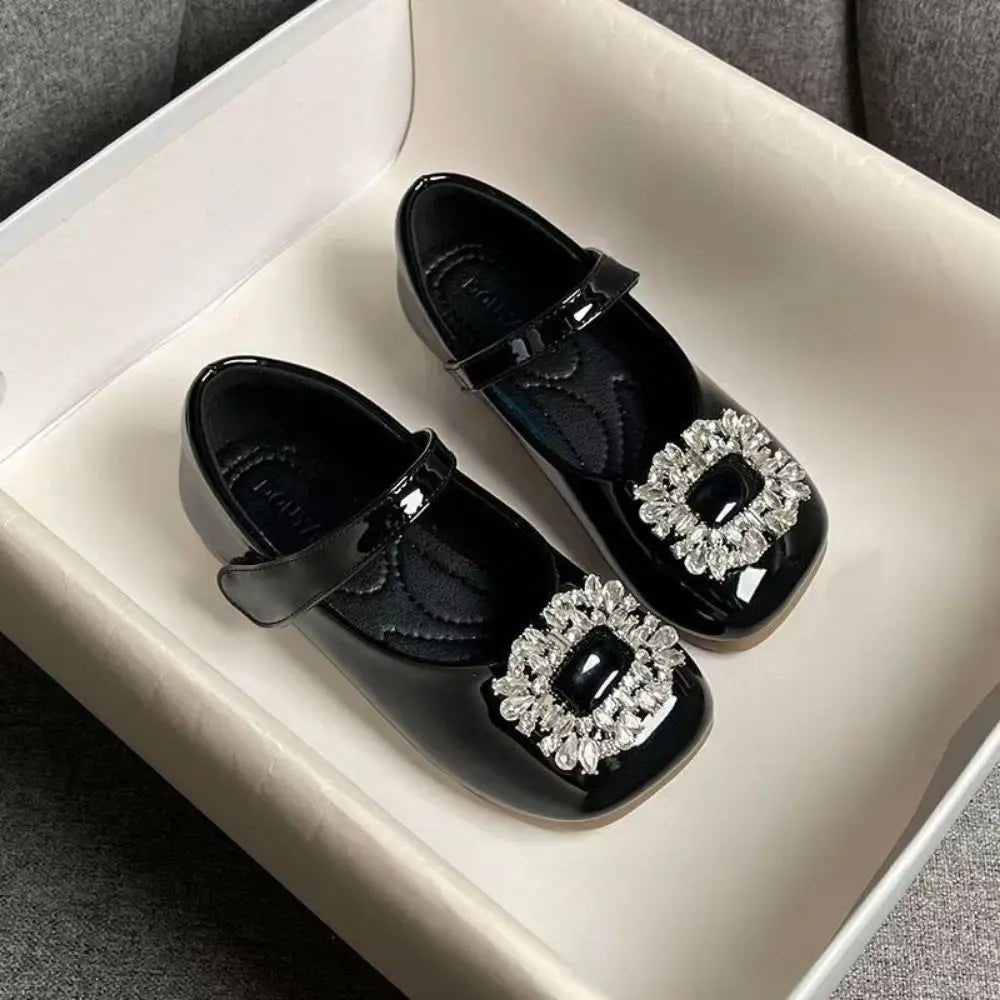 PU Children Leather Shoes Soft Soled Lightweight Shoes Mary Jane Shoe Slip-on Style Girl Princess Shoe Spring Season - Mom & Kids