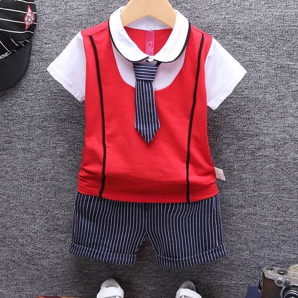 Summer Clothes Boy Clothing Sets